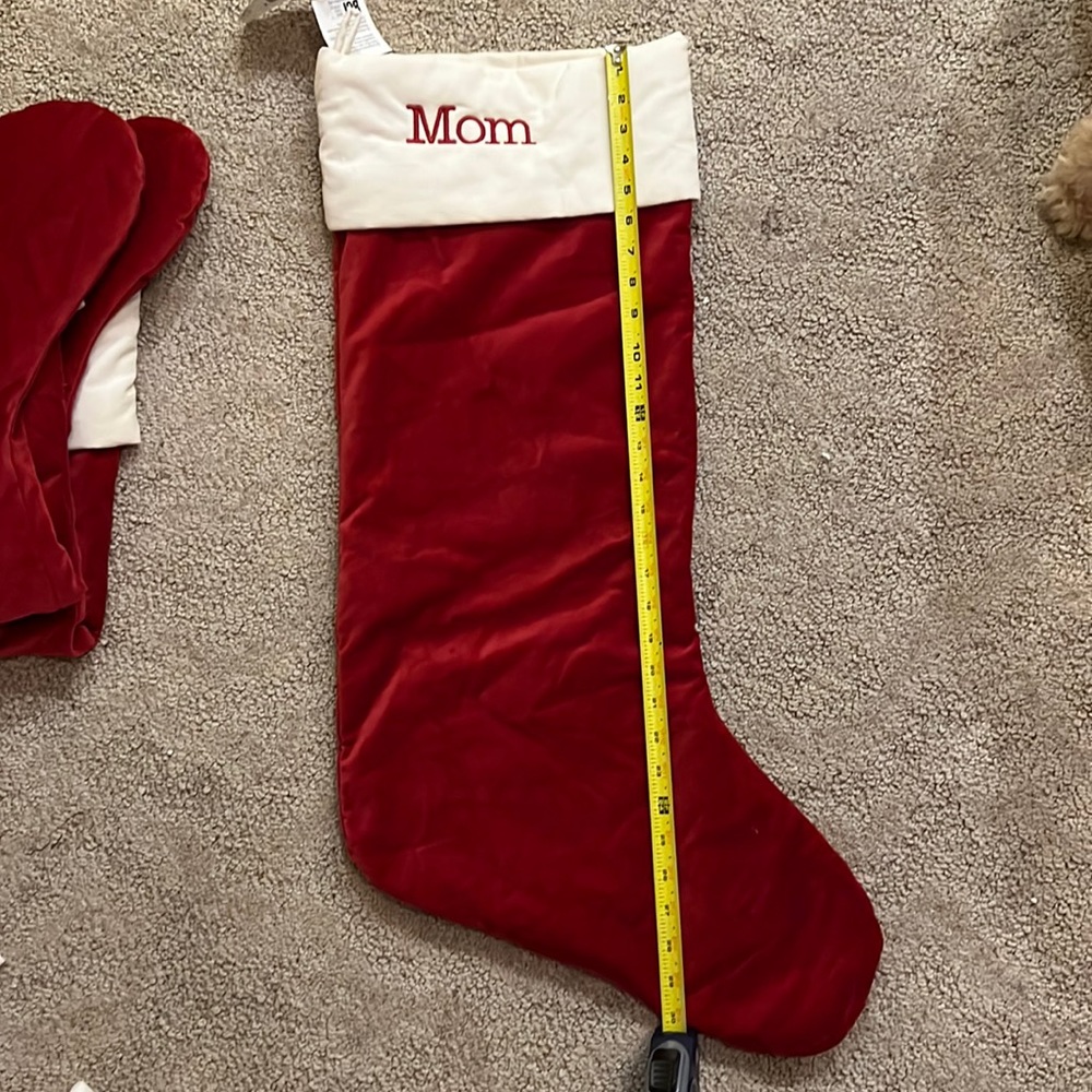 Pottery barn Luxe stocking